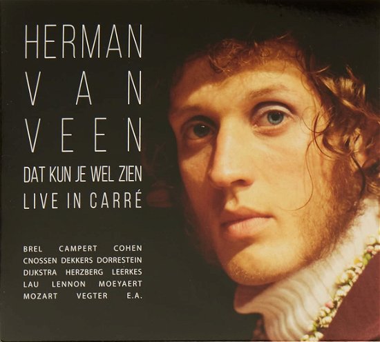 Cover for Herman Van Veen · Dat Kun Je Wel Zien Live In Carre (CD) (2022)