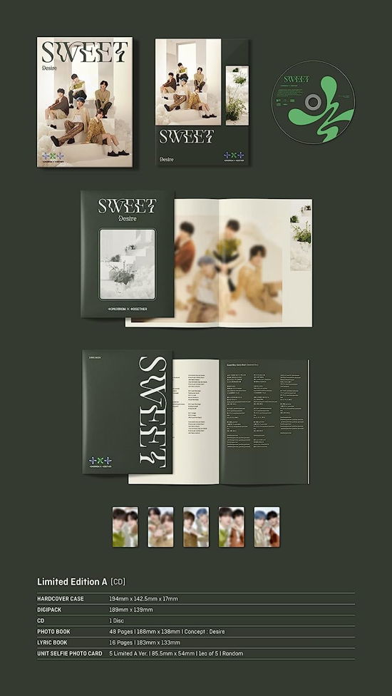 Cover for TOMORROW X TOGETHER (TXT) · Sweet [limited Edition A] (CD) (2023)