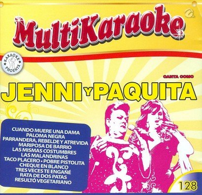 Cover for Karaoke: Jenni Y Paquita (CD) (2014)