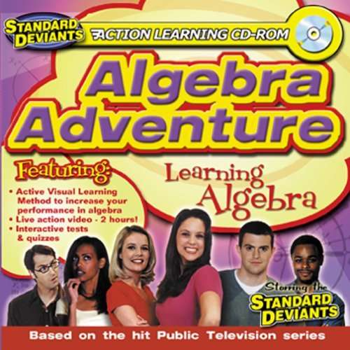 Cover for Standard Deviants · Algebra Adventure Jewel Case (CD) (2008)