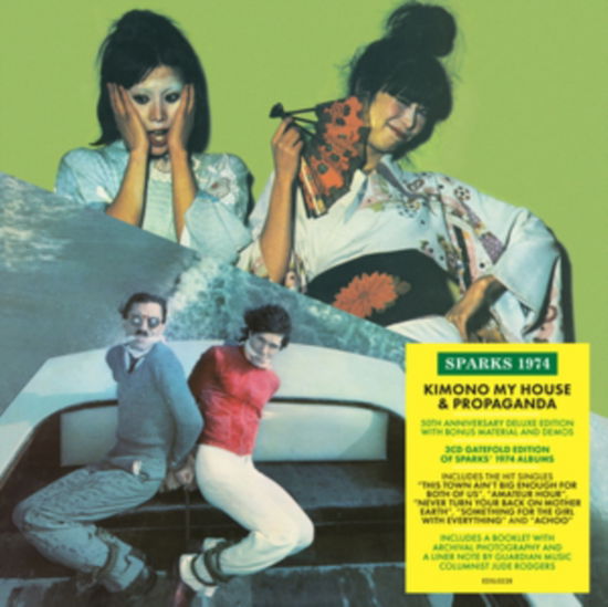 Cover for Sparks · Kimono My House / Propaganda (CD) [Deluxe 50Th Anniversary edition] (2024)