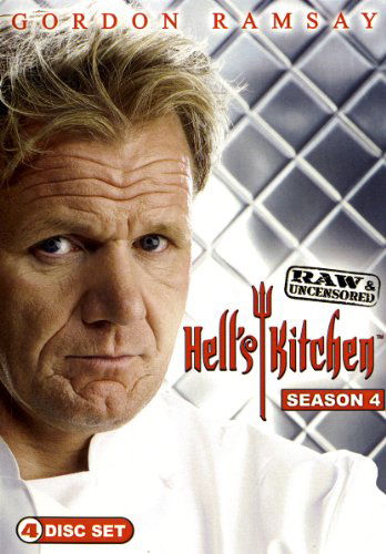 Cover for Gordon Ramsay · Season 4 Hell's Kitchen (DVD) (2021)