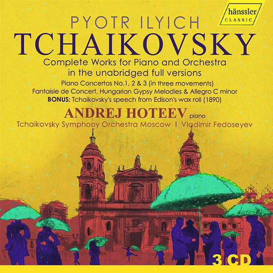 Tchaikovsky - Complete Works For Piano And Orchestra - Tchaikovsky Symphony Orchestra Moscow - Música - HANSSLER - 0881488200836 - 21 de maio de 2021