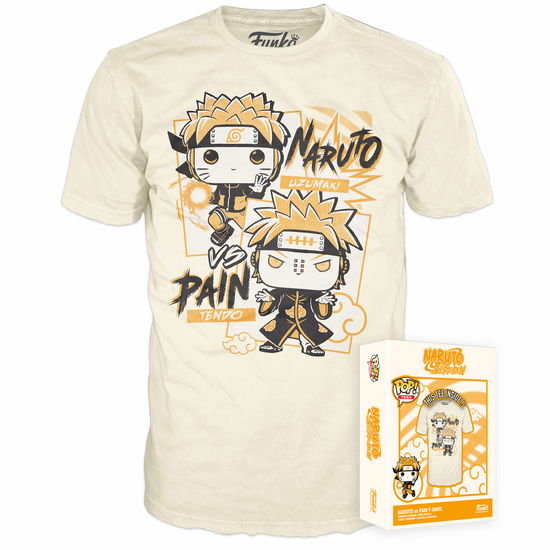 Cover for Funko · Funko Boxed Tee: Naruto Shippuden - Naruto Vs Pain T-shirt (Spielzeug) [size M] (2023)