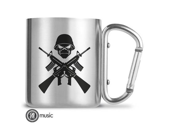 Cover for Iron Maiden · Iron Maiden Matter Of Life And Death Carabiner Mug (Tasse) (2024)