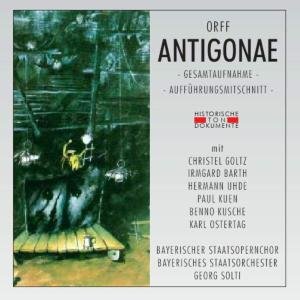 Cover for C. Orff · Antigonae (CD) (2005)