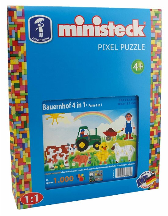 Cover for Ministeck · Boerderij Ministeck XL 4-in-1: 1000-delig (31583) (Spielzeug)