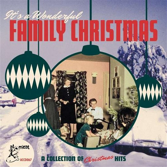 Cover for It's A Wonderful Family Christmas (CD) (2020)