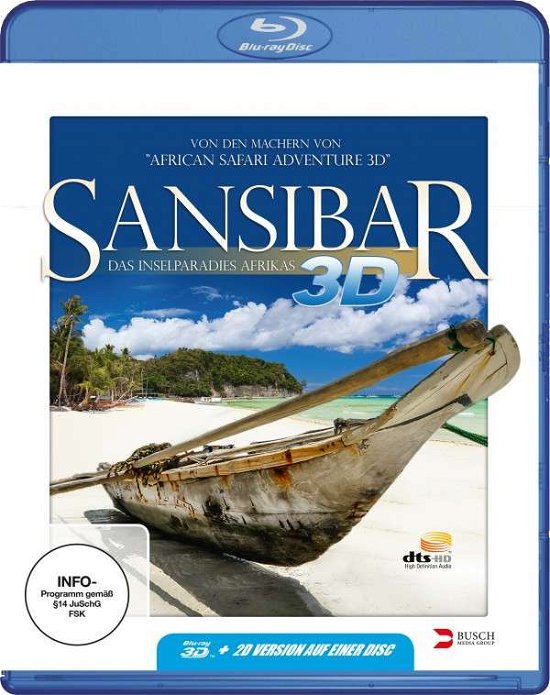 Sansibar 3D (Blu-ray 3d) - Sansibar - Film - BUSCH MEDIA GROUP - 4260080322836 - 7. november 2014
