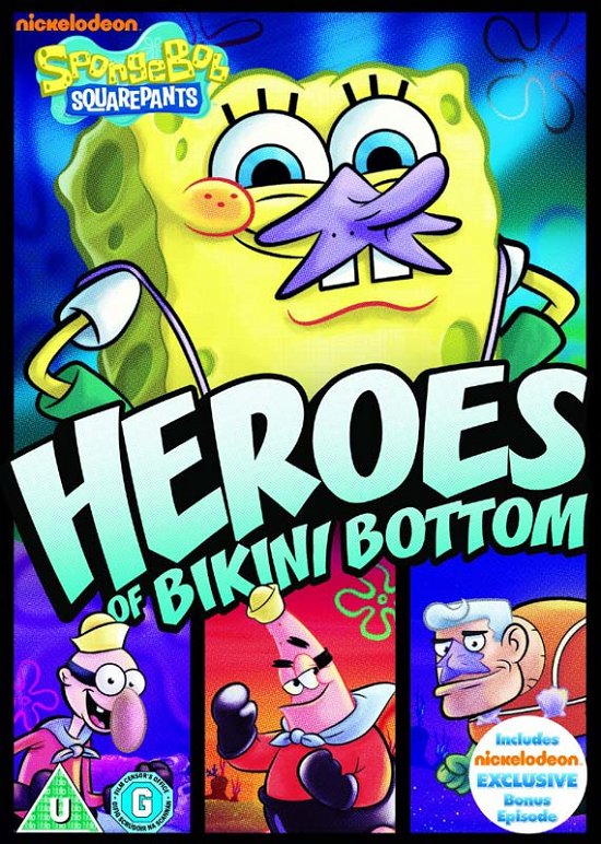 SpongeBob SquarePants - Heroes Of Bikini Bottom - Movie - Film - Paramount Pictures - 5014437160836 - 13 februari 2012