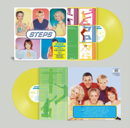 Cover for Steps · Steptacular (Neon Yellow Vinyl) (LP) (2024)