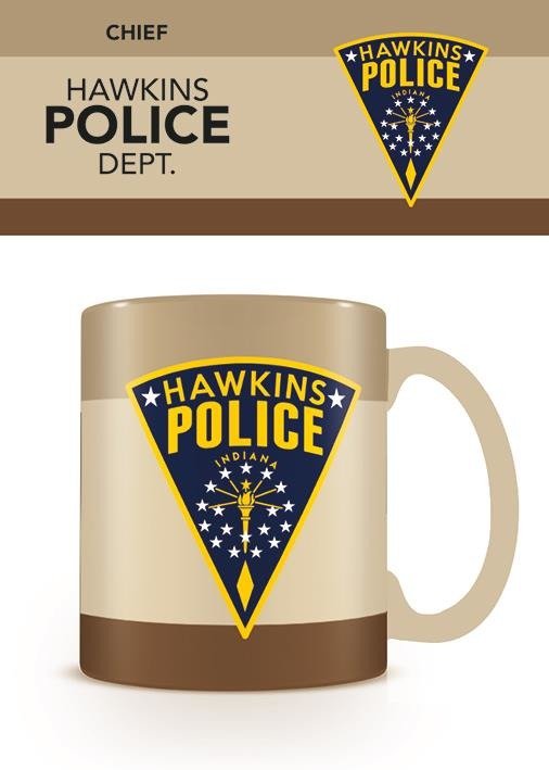 Stranger Things: Hawkins Police -Mug- (Tazza) - Stranger Things - Merchandise - Pyramid Posters - 5050574252836 - June 28, 2019