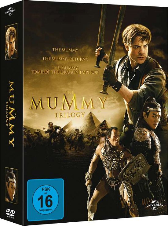 Cover for Brendan Fraser,rachel Weisz,john Hannah · Die Mumie Trilogie-die Mumie / Die Mumie... (DVD) (2017)