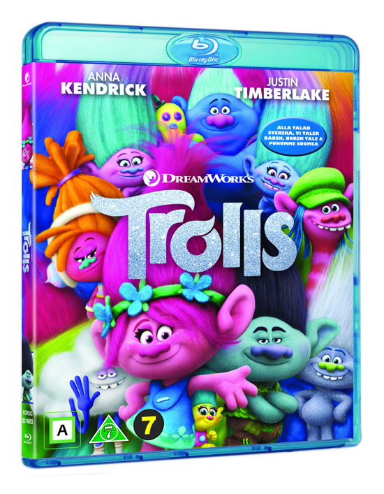 Cover for Trolls (Blu-Ray) (2018)