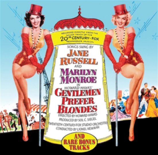 Cover for Marilyn Monroe &amp; Jane Russell · Gentlemen Prefer Blondes - Original Soundtrack &amp; Rare Bonus Tracks (CD) (2023)