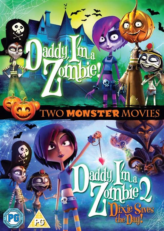 Cover for Daddy Im a Zombie 12 Box Set · Daddy Im A Zombie / Daddy Im A Zombie 2 - Dixie Saves The Day (DVD) (2014)