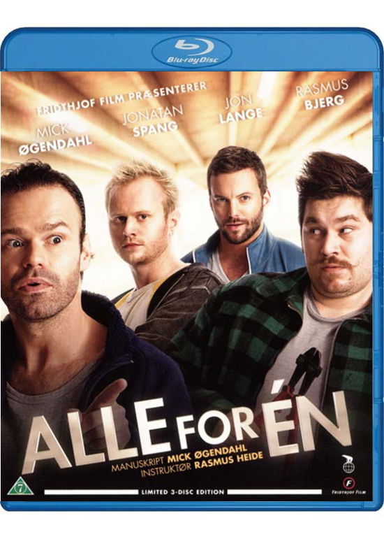 Cover for Alle for Én + Blå Mænd · Alle for én (2011) [BLU-RAY] (DVD) (2023)