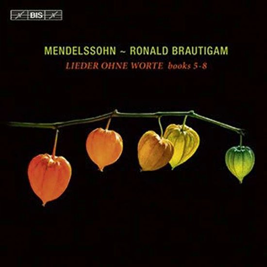 Mendelssohnlieder Ohne Worte - Ronald Brautigam - Musiikki - BIS - 7318599919836 - perjantai 27. toukokuuta 2016