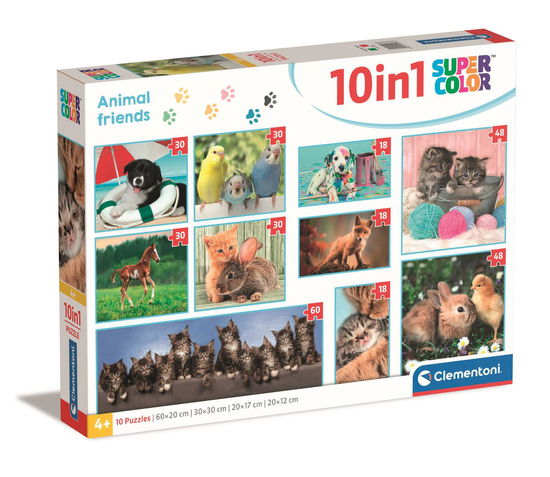 Cover for Clementoni · Puslespil 10-i-1 Noli Animal Friends (Jigsaw Puzzle) (2025)