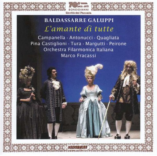 Cover for Galuppi / Campanella / Frac · L'amante Di Tutte (CD) (2019)