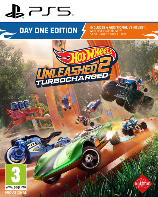 Cover for Milestone · Hot Wheels Unleashed 2 Turbocharged Day One Edition PS5 (Toys)