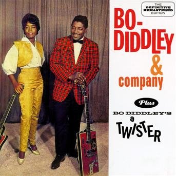 Cover for Bo Diddley · Bo Diddley &amp; Company + Bo Diddley's A Twister + 4 Bonus Tracks (CD) (2017)