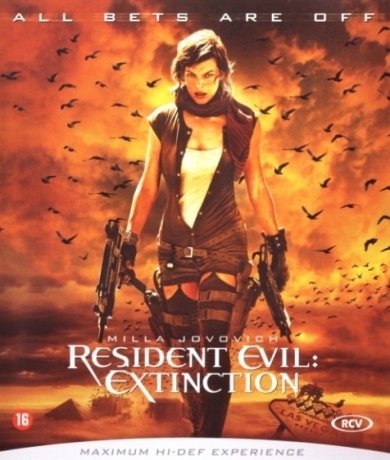 Cover for Resident Evil 3: Extinction (Blu-ray) (2009)