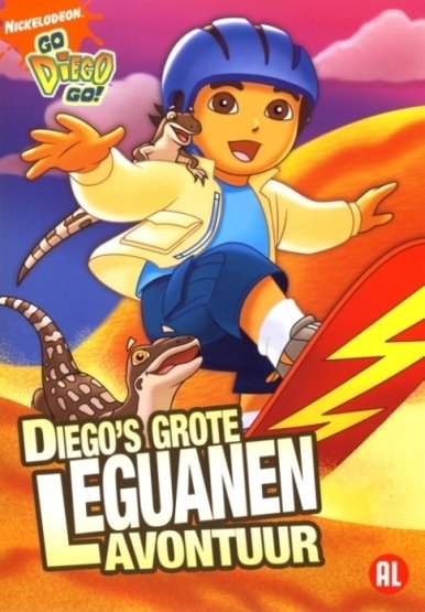 Het Grote Leguanen Avontuur - Diego - Film - PARAMOUNT - 8714865503836 - 1. oktober 2009