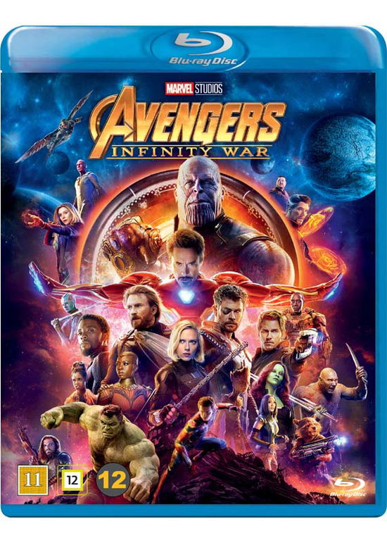 Cover for Avengers: Infinity War (Blu-Ray) (2018)