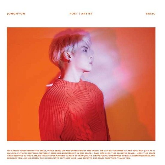Poet / Artist - Jonghyun - Musique - SM ENTERTAINMENT - 8809269508836 - 24 janvier 2018