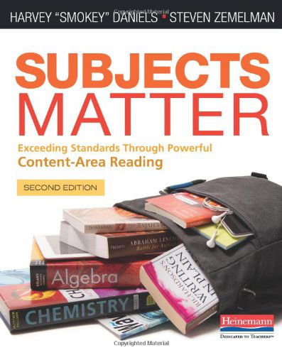 Cover for Steven Zemelman · Subjects Matter, Second Edition: Exceeding Standards Through Powerful Content-area Reading (Paperback Book) (2014)