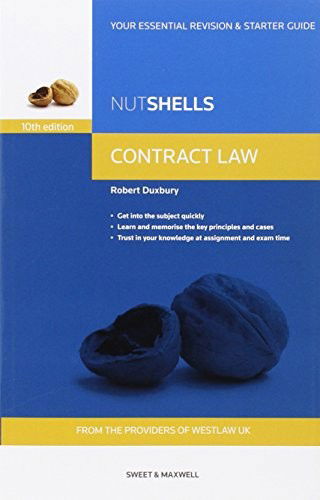 Cover for Robert Duxbury · Nutshells Contract Law (Paperback Bog) (2015)