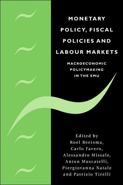 Cover for C Favero · Monetary Policy, Fiscal Policies and Labour Markets: Macroeconomic Policymaking in the EMU (Paperback Bog) (2007)