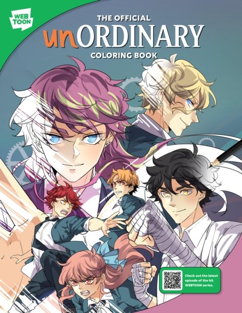 Cover for Uru-chan · The Official unOrdinary Coloring Book: 46 original illustrations to color and enjoy - WEBTOON (Paperback Book) (2024)
