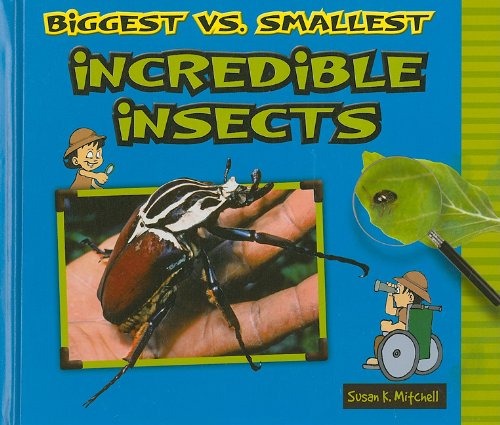 Cover for Susan K. Mitchell · Biggest vs. Smallest Incredible Insects (Biggest vs. Smallest Animals) (Hardcover Book) (2010)