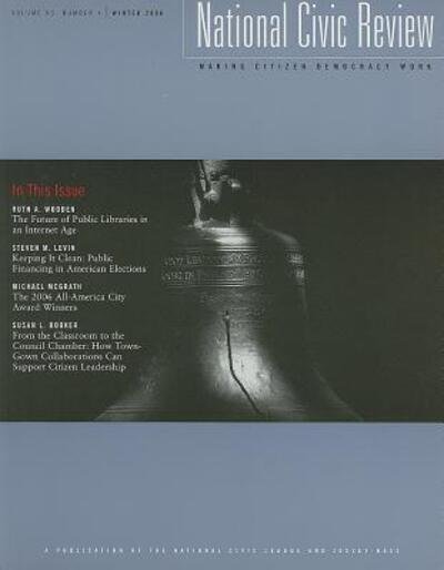Cover for Ncr (National Civic Review) · National Civic Review (Fall 2006) (Paperback Book) (2007)