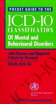 Cover for J.E. Cooper · Pocket Guide to the ICD-10 Classification of Mental and Behavioral Disorders: With Glossary and Diagnostic Criteria for Research (Pocketbok) (1994)