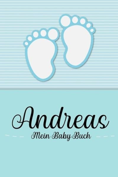 Cover for En Lettres Baby-Buch · Andreas - Mein Baby-Buch (Paperback Book) (2019)