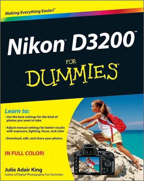 Cover for King, Julie Adair (Indianapolis, Indiana) · Nikon D3200 For Dummies (Paperback Bog) (2012)