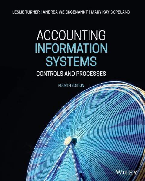 Cover for Leslie Turner · Accounting Information Systems Controls and Processes (Buch) (2020)