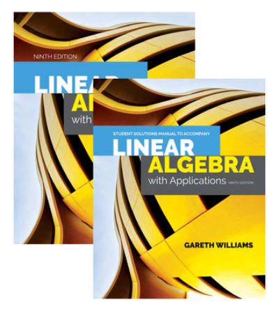 Cover for Gareth Williams · Linear Algebra with Applications with WebAssign and eBook Study Guide (Hardcover Book) (2017)