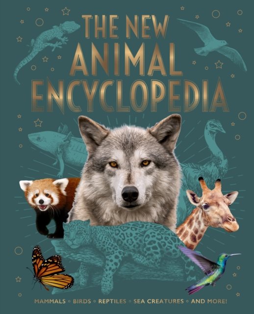 Cover for Claudia Martin · The New Animal Encyclopedia: Mammals, Birds, Reptiles, Sea Creatures, and More! - Arcturus New Encyclopedias (Inbunden Bok) (2023)