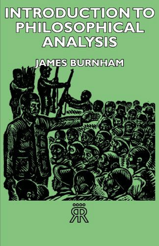 Cover for James Burnham · Introduction to Philosophical Analysis (Taschenbuch) (2007)