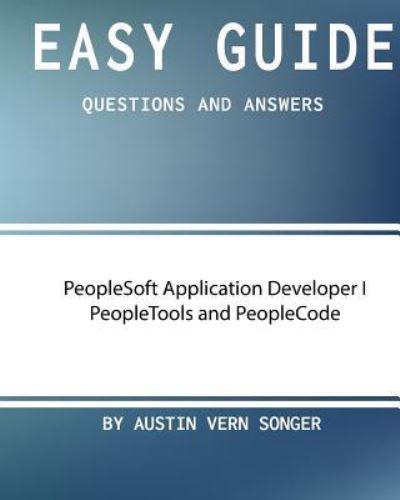 Cover for Austin Vern Songer · Easy Guide (Paperback Book) (2017)