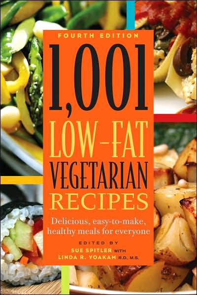 Cover for Sue Spitler · 1,001 Low-Fat Vegetarian Recipes: Delicious, Easy-to-Make, Healthy Meals for Everyone (Paperback Book) [New edition] (2006)