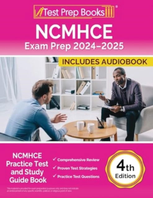 Cover for Lydia Morrison · NCMHCE Exam Prep 2024-2025 : NCMHCE Practice Test and Study Guide Book [4th Edition] (Paperback Bog) (2024)