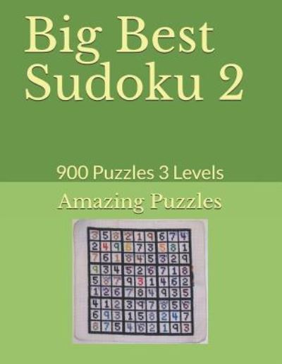 Cover for Amazing Puzzles · Big Best Sudoku 2 (Paperback Book) (2018)