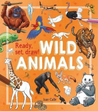 Cover for Calle, Juan (Artist) · Ready, Set, Draw!: Wild Animals (Paperback Book) (2018)