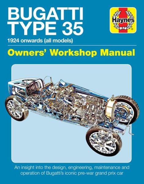 Cover for Chas Parker · Bugatti Type 35 Owners Workshop Manual (Hardcover Book) (2018)