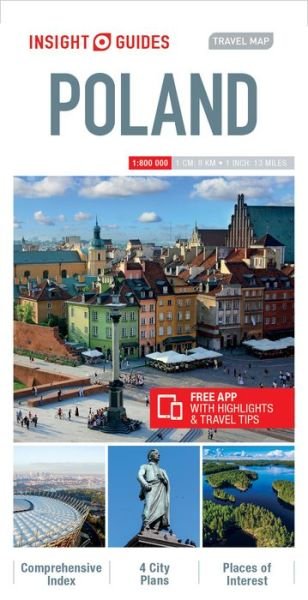 Cover for Insight Guides · Insight Guides Travel Map Poland - Insight Guides Travel Maps (Landkarten) [2 Revised edition] (2019)
